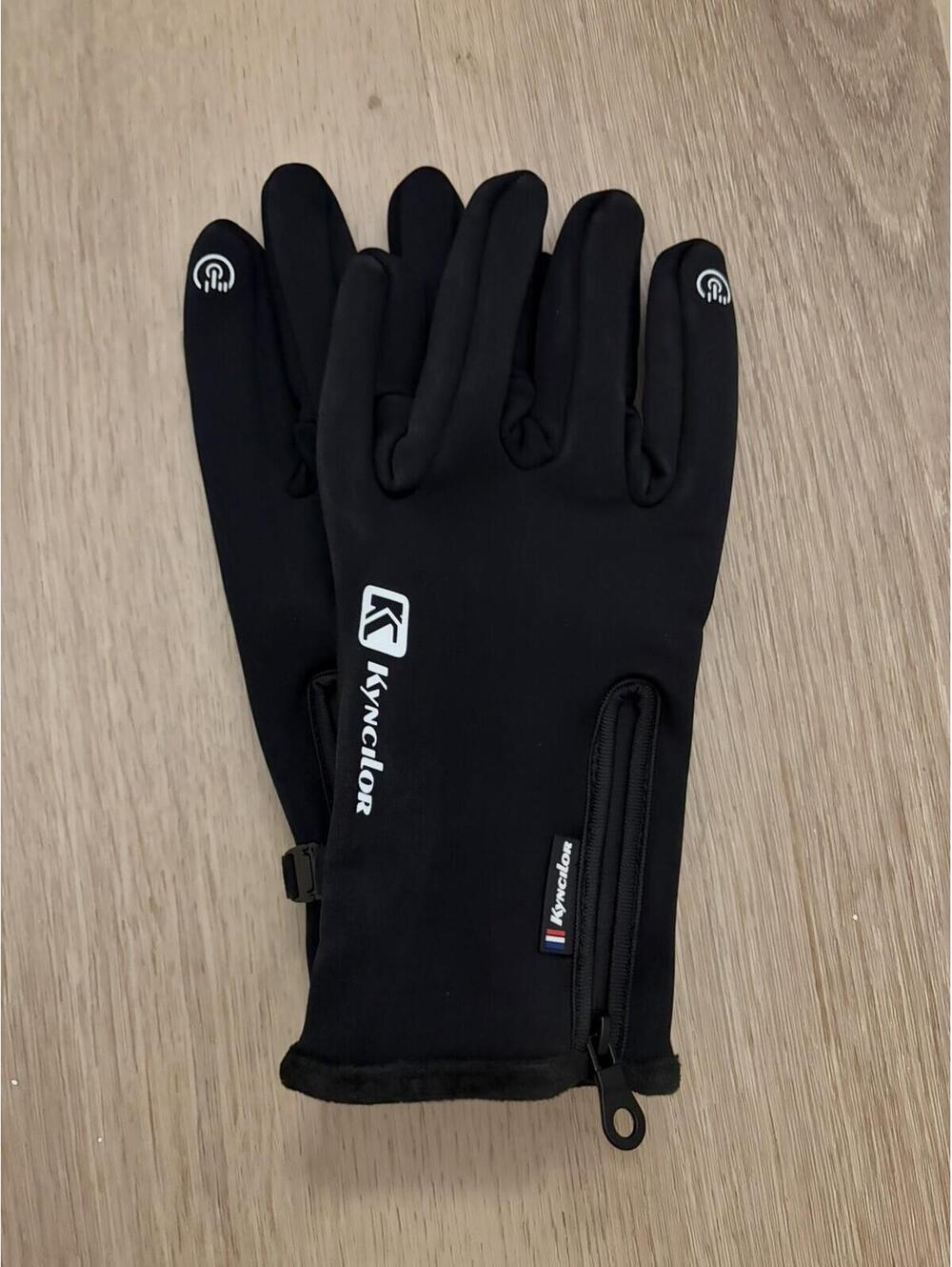 Warm Winter Gloves, -5℉ Thermal Ski Gloves Anti-Slip Touch Screen Gloves,Black,S